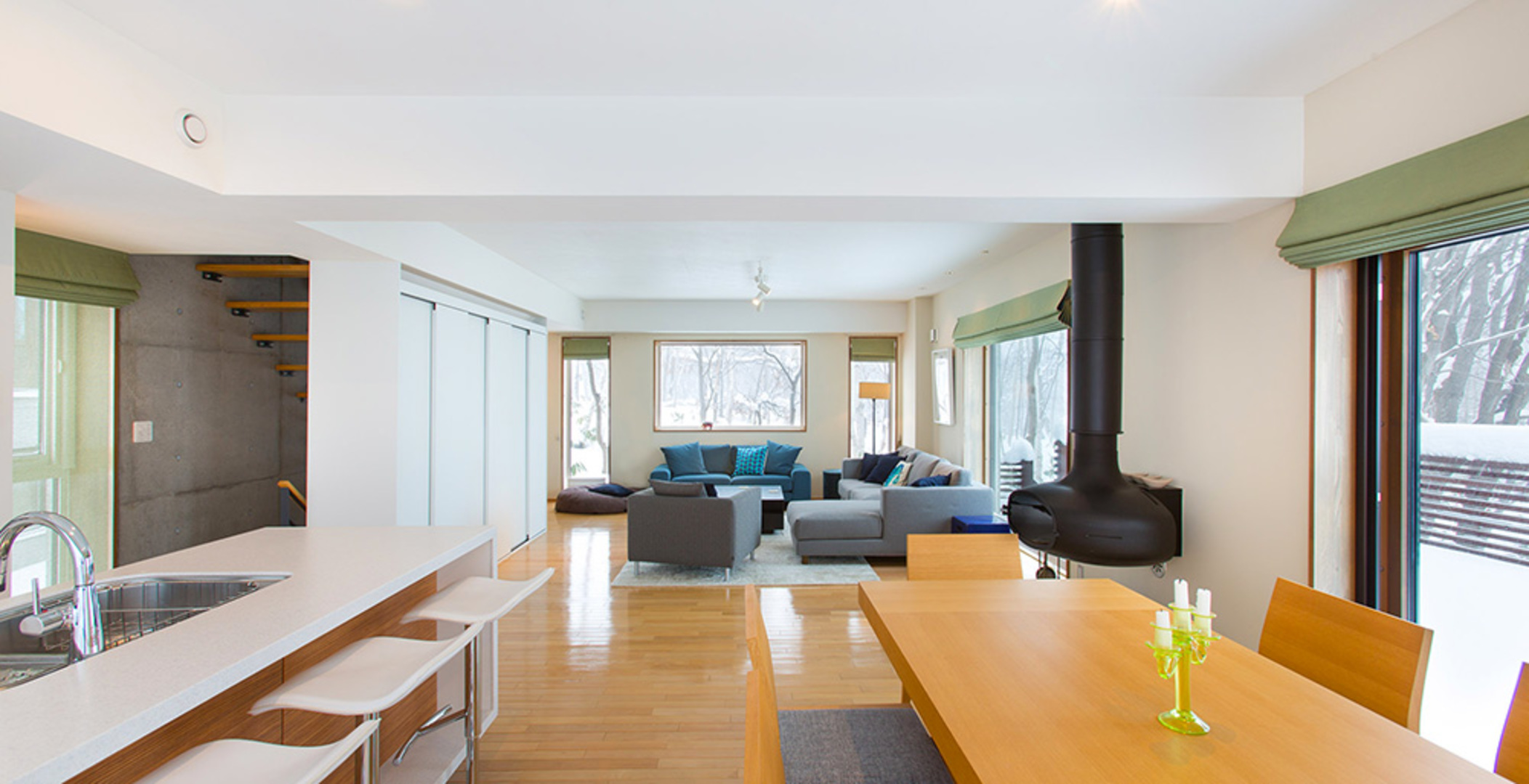 Luxuriöses 4-Bett-Ski-Chalet in Hirafu, Niseko Chalet 1006