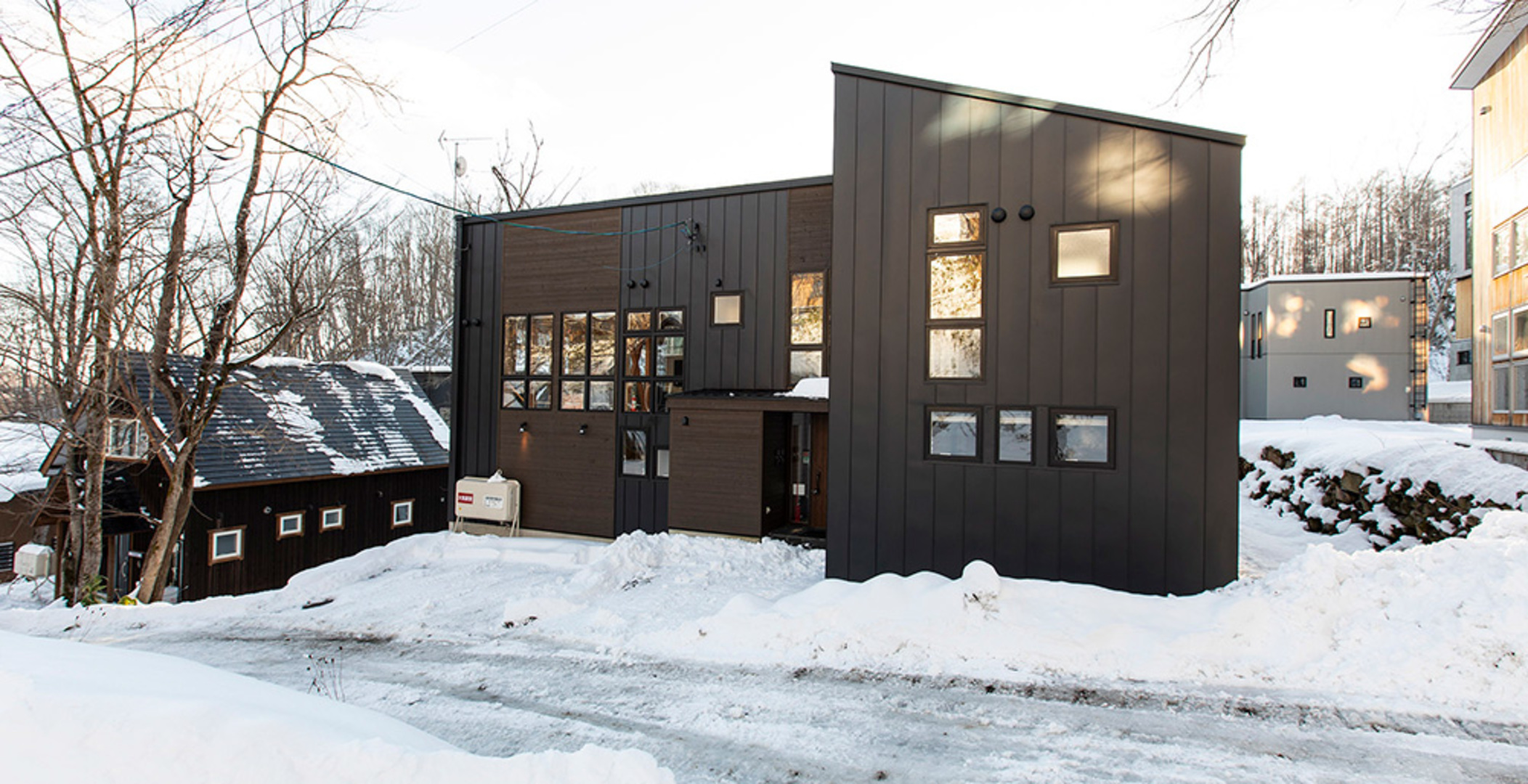 Luxuriöses Ski-Chalet mit 2 Betten und Whirlpool, Niseko Chalet 1007
