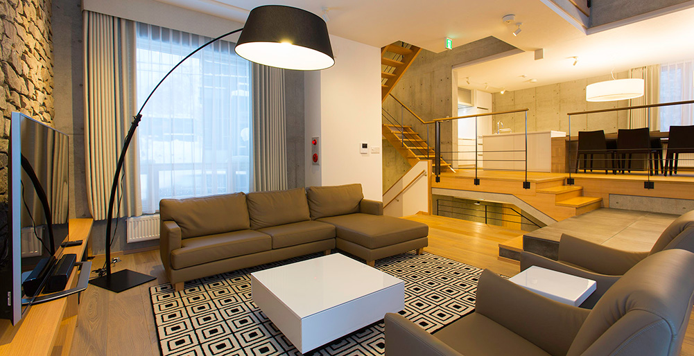 Luxuriöses 4-Bett-Ferienchalet in Hirafu, Niseko Chalet 1010