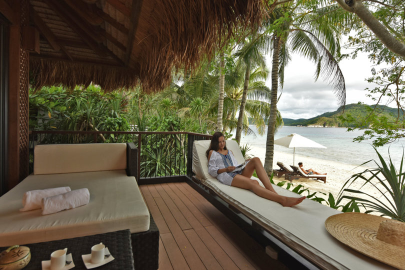 Luxuriöse Strandvilla im Pangulasian Island Resort, El Nido Villa 1013