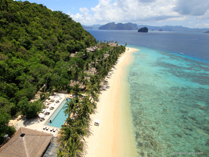 Luxuriöse Strandvilla im Pangulasian Island Resort, El Nido Villa 1013