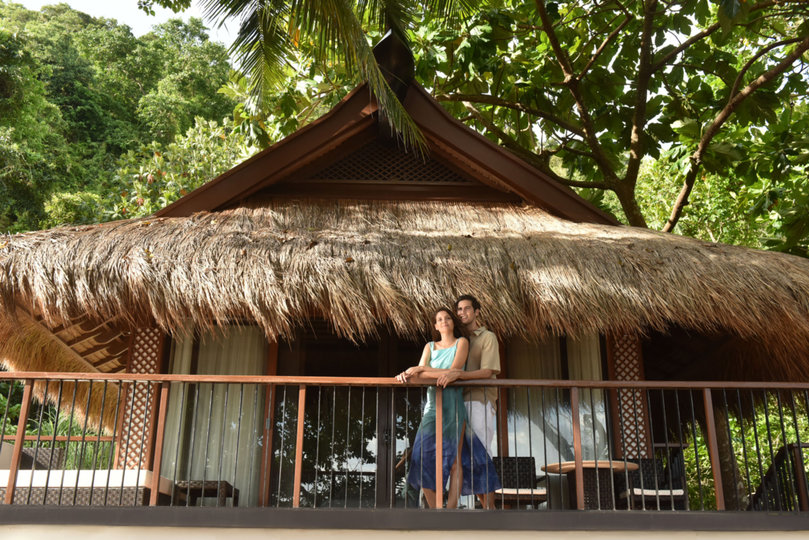 Exklusive 5-Sterne-Villa mit privatem Pool im Pangulasian Island Resort, El Nido Villa 1010