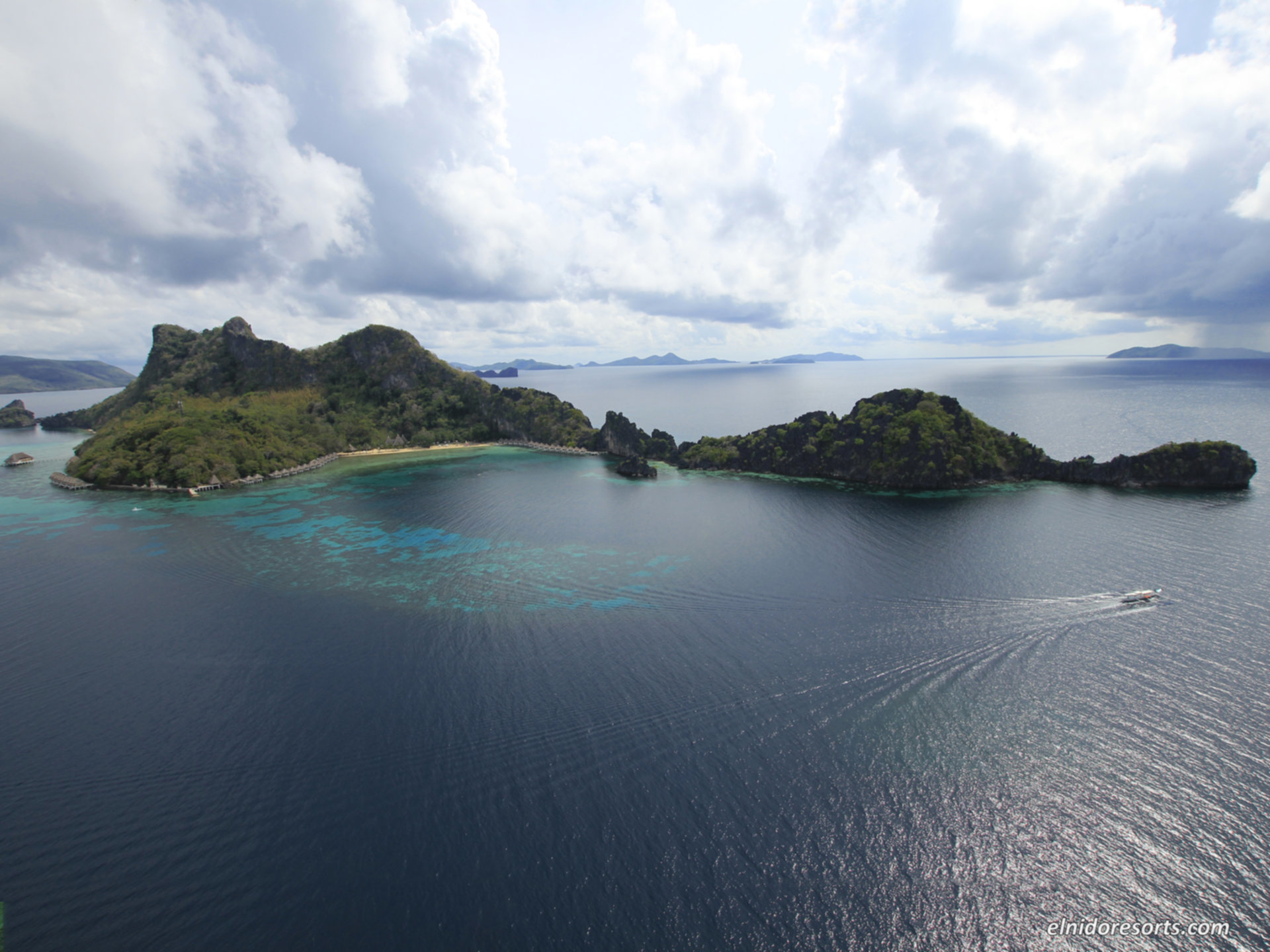 Wunderschönes 5-Sterne-Loft-Wasser-Cottage mit Meerblick im Apulit Island Resort, El Nido Cottage 1002