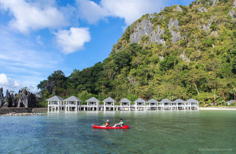 Exklusives Wasser-Cottage mit herrlicher Aussicht im Lagen Island Resort, El Nido Cottage 1009