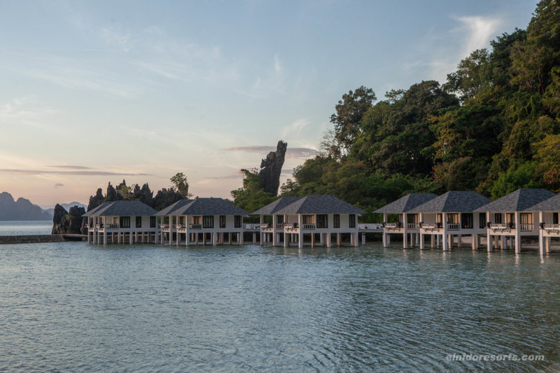 Exklusives Wasser-Cottage mit herrlicher Aussicht im Lagen Island Resort, El Nido Cottage 1009