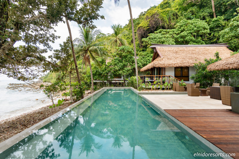 Ultimative Privatvilla am Strand Pangulasian Island Resort, El Nido Villa 1015, El Nido, Philippines