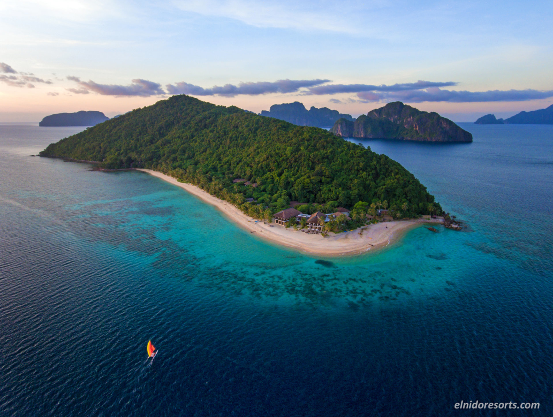 Ultimative Privatvilla am Strand Pangulasian Island Resort, El Nido Villa 1015