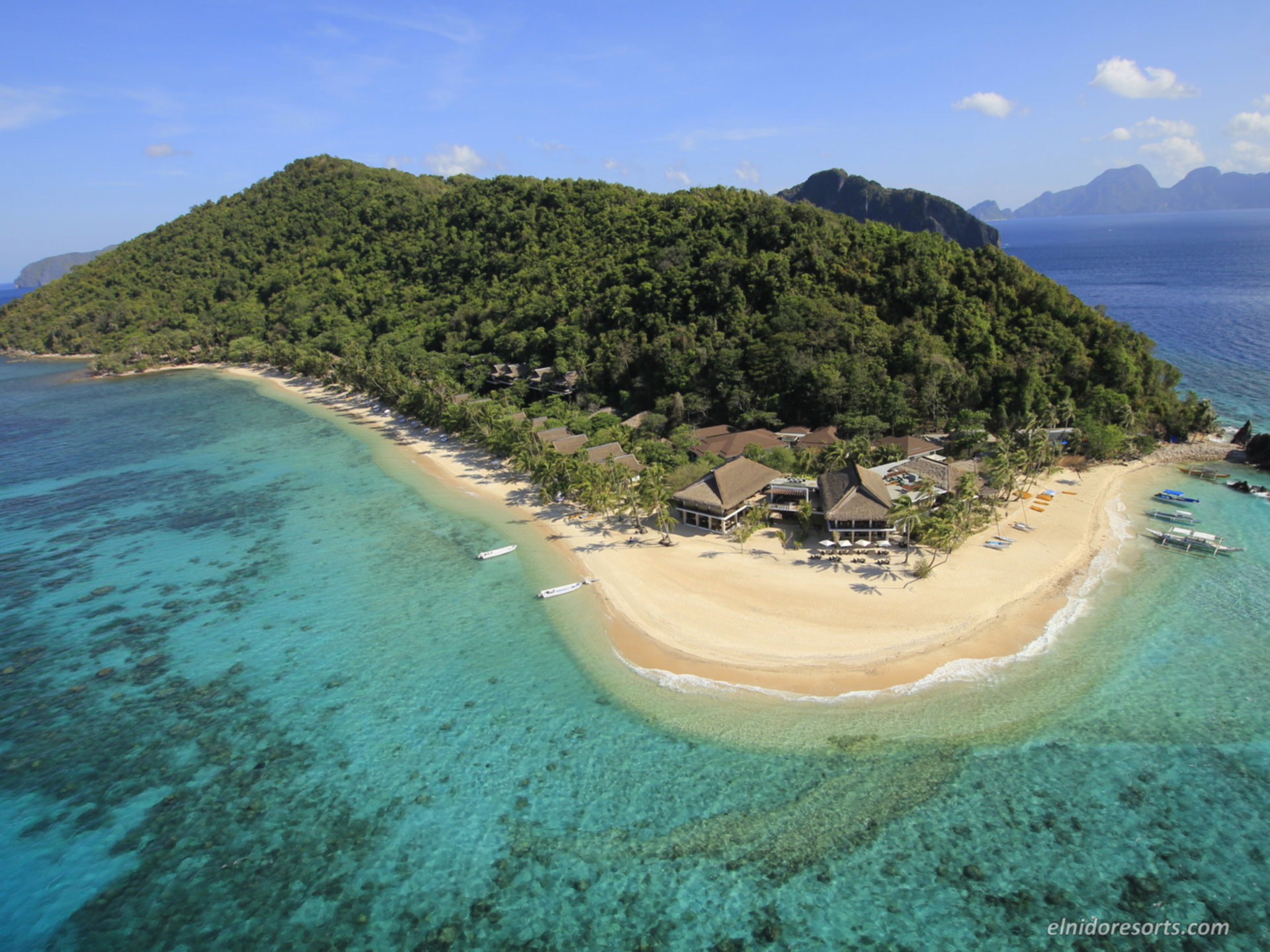 Ultimative Privatvilla am Strand Pangulasian Island Resort, El Nido Villa 1015
