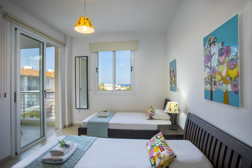 Stellen Sie sich vor, Sie und Ihre Familie mieten dieses perfekte Ferienapartment nur wenige Minuten vom Strand entfernt, Protaras Apartment 1415