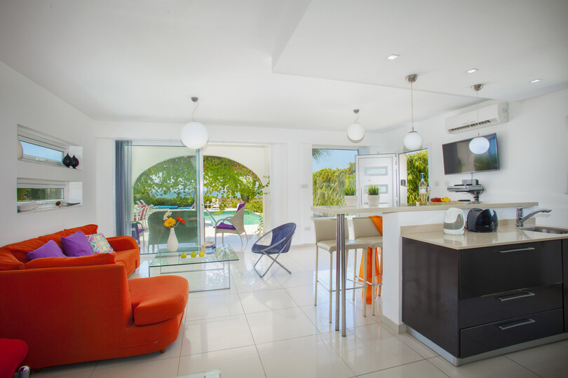 Luxuriöse Villa mit 3 Schlafzimmern am Strand, Ayia Napa Villa 1369