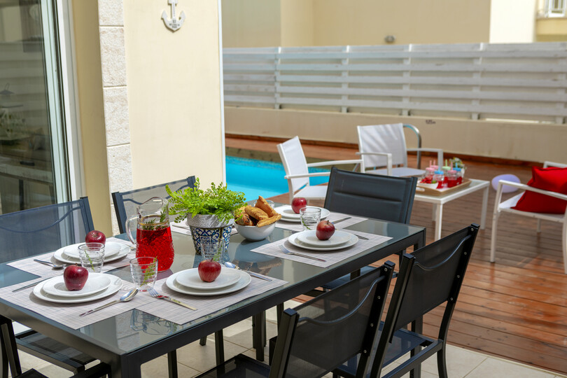 Sie und Ihre Familie werden diese 5-Sterne-Villa mit privatem Pool, Protaras Villa 1458, lieben