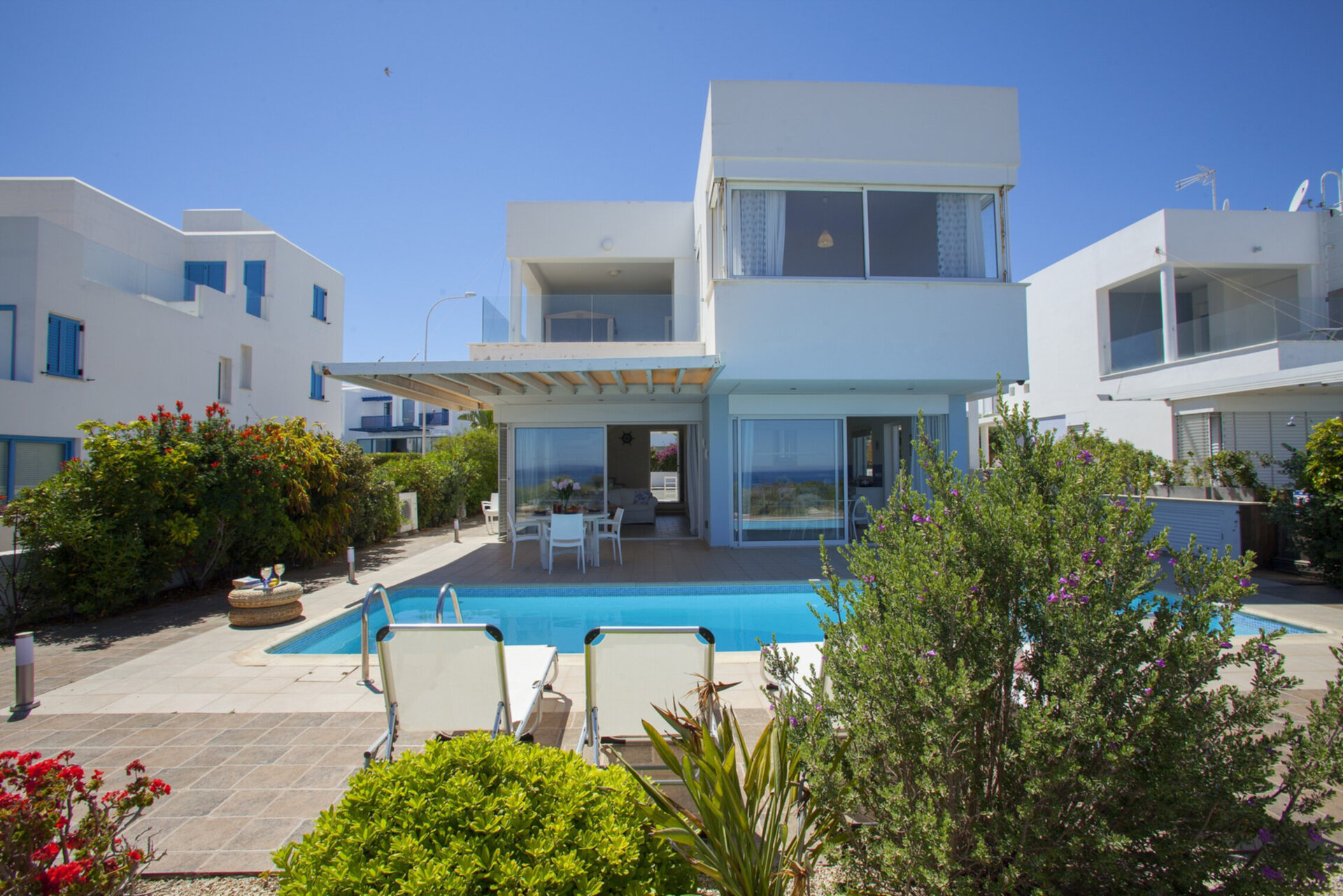 So mieten Sie Ihre eigene Strandvilla, Protaras Villa 1463
