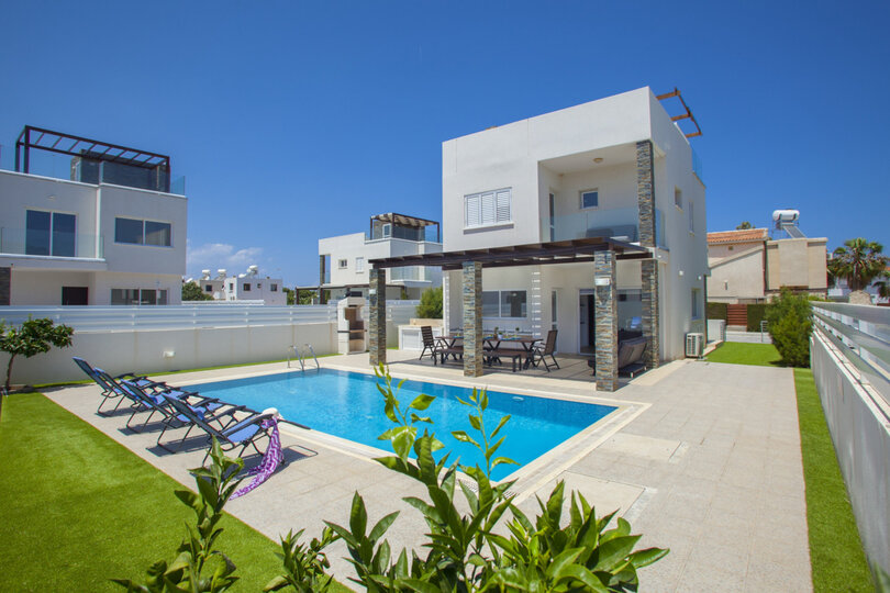 Ihre wunderschöne Ferienvilla nur wenige Minuten vom Strand entfernt, Protaras Villa 1473, Protaras, Cyprus
