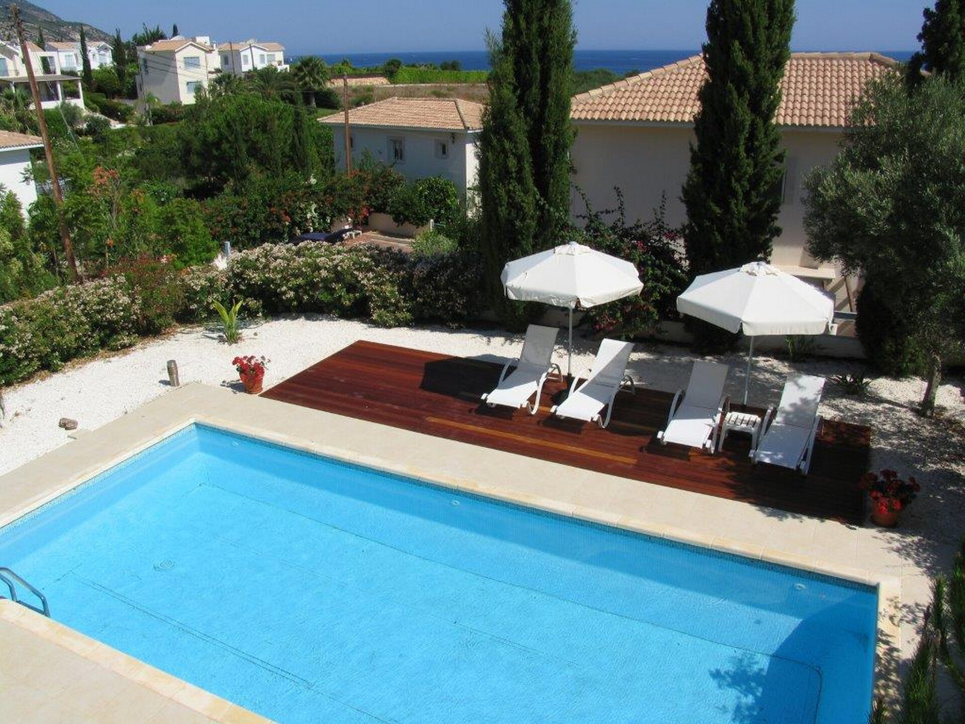So mieten Sie Ihre eigene Villa in Paphos mit fantastischem Privatpool, Paphos Villa 1418