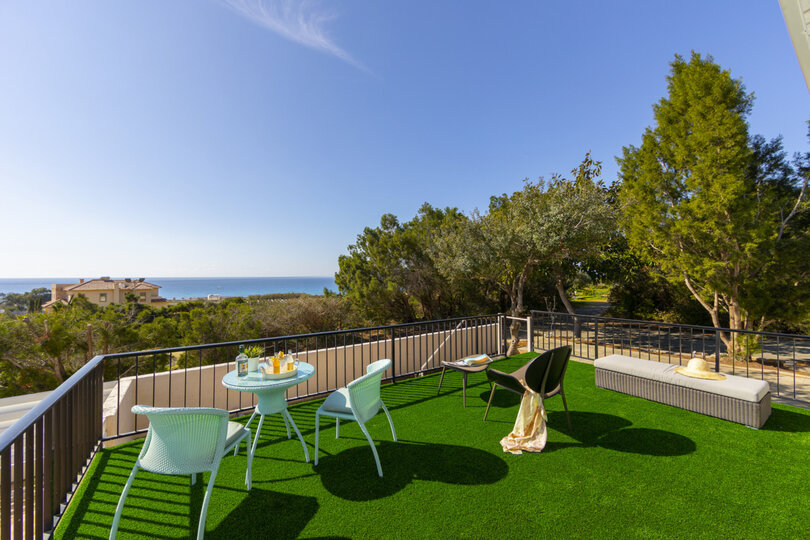 Stellen Sie sich vor, Ihre Familie mietet diese luxuriöse Villa im zeitgenössischen Stil in Ayia Napa, Ayia Napa Villa 1371, Ayia Napa, Cyprus