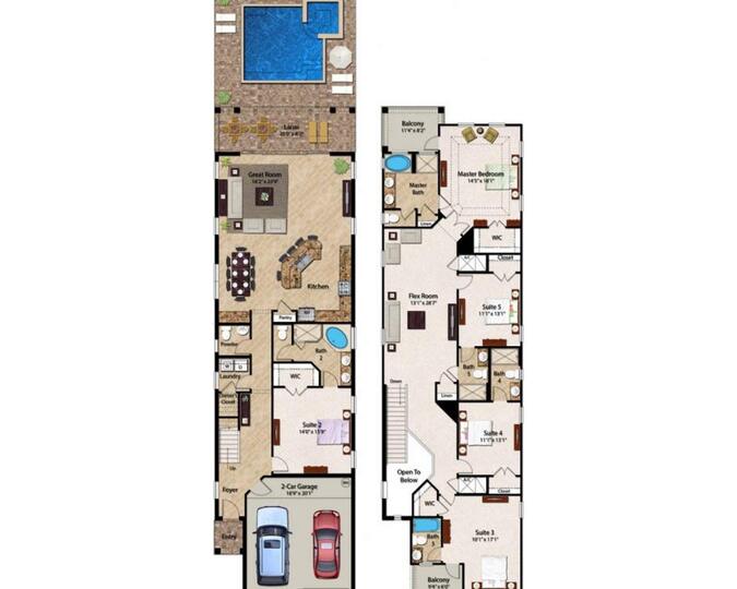 Luxusvilla mit privatem Pool im Encore Resort at Reunion, Orlando Villa 4356