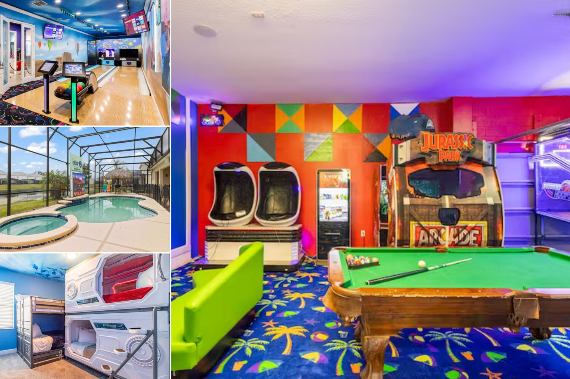 Exklusives Herrenhaus mit großem Privatpool auf Veranda Palms, Orlando Mansion 5378