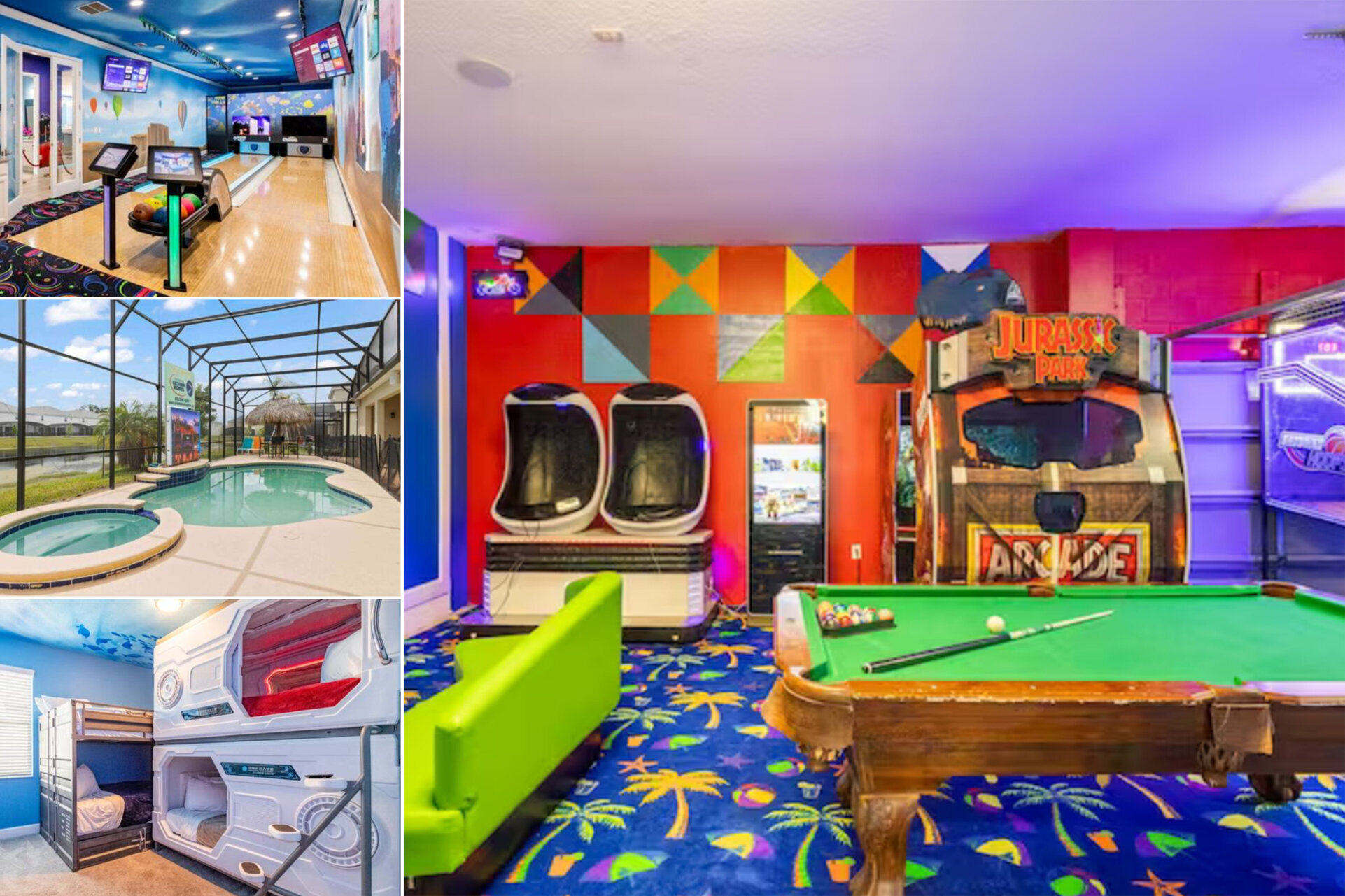 Exklusives Herrenhaus mit großem Privatpool auf Veranda Palms, Orlando Mansion 5378