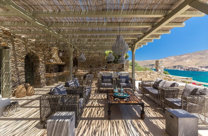 Mieten Sie Ihre luxuriöse Villa mit 5 Schlafzimmern, Mykonos Villa 1001