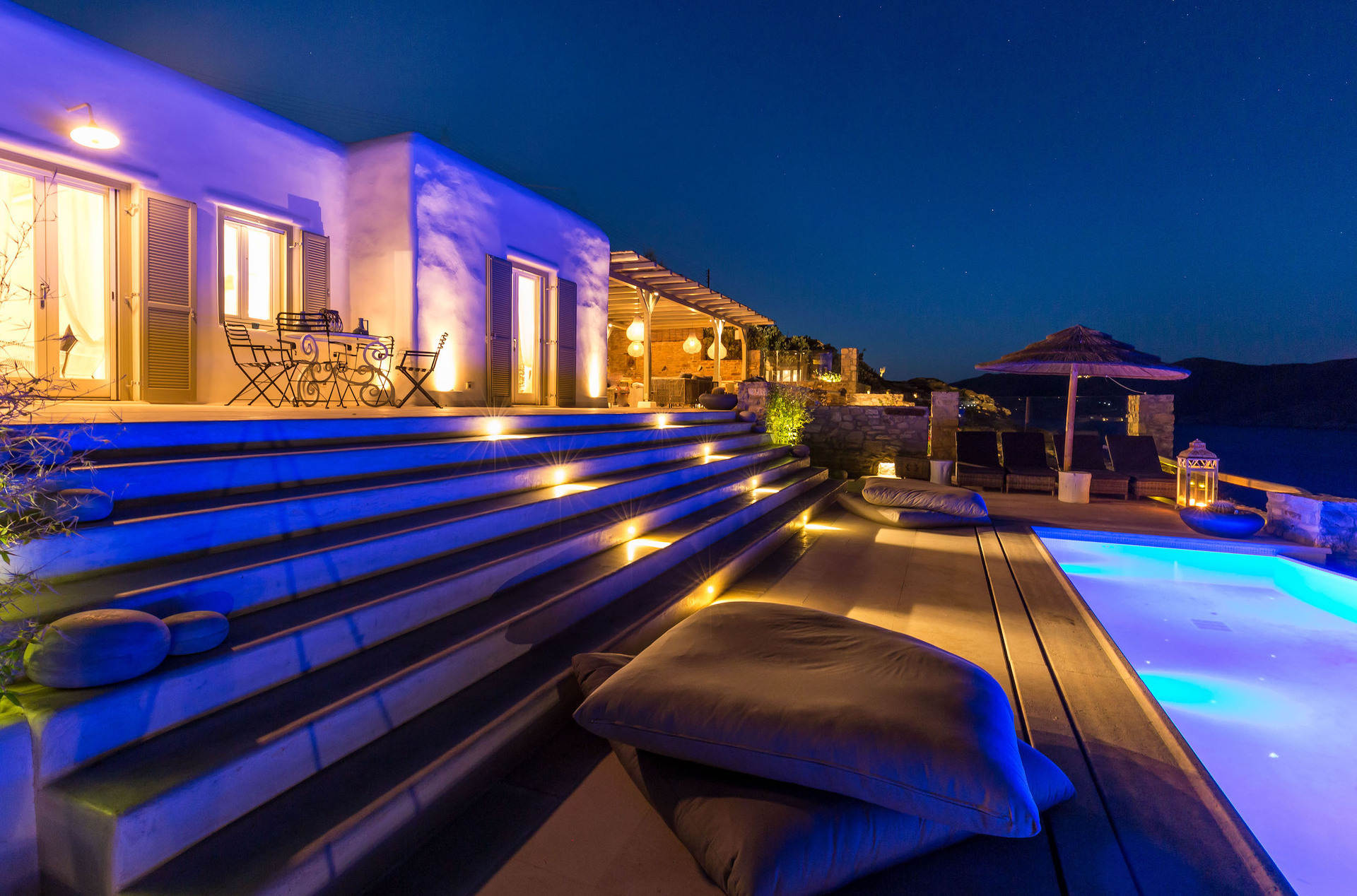 Mieten Sie Ihre luxuriöse Villa mit 5 Schlafzimmern, Mykonos Villa 1001