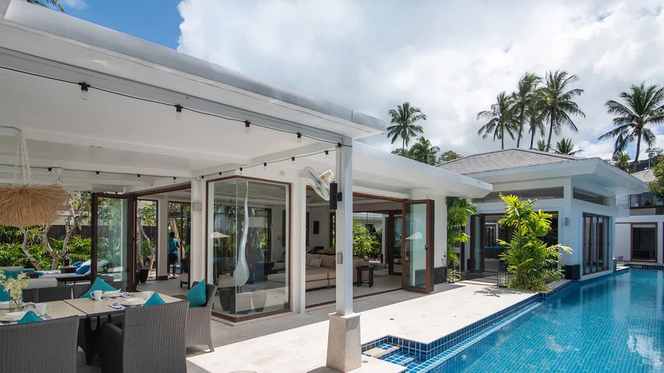 Endlich können Sie und Ihre Freunde eine Luxusvilla mit 24/7-Concierge und Privatkoch mieten, Koh Samui Villa 1018