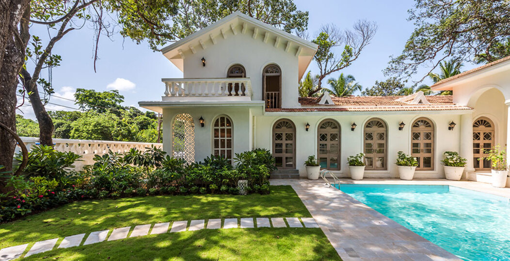 Ruhe und Erholung erwarten Sie: Villa mit 4 Schlafzimmern in Goa, 1004