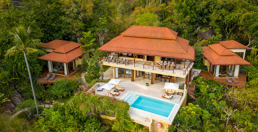 Sie und Ihre Familie werden diese Luxusvilla mit Personal und Privatkoch lieben, Koh Samui Villa 1007