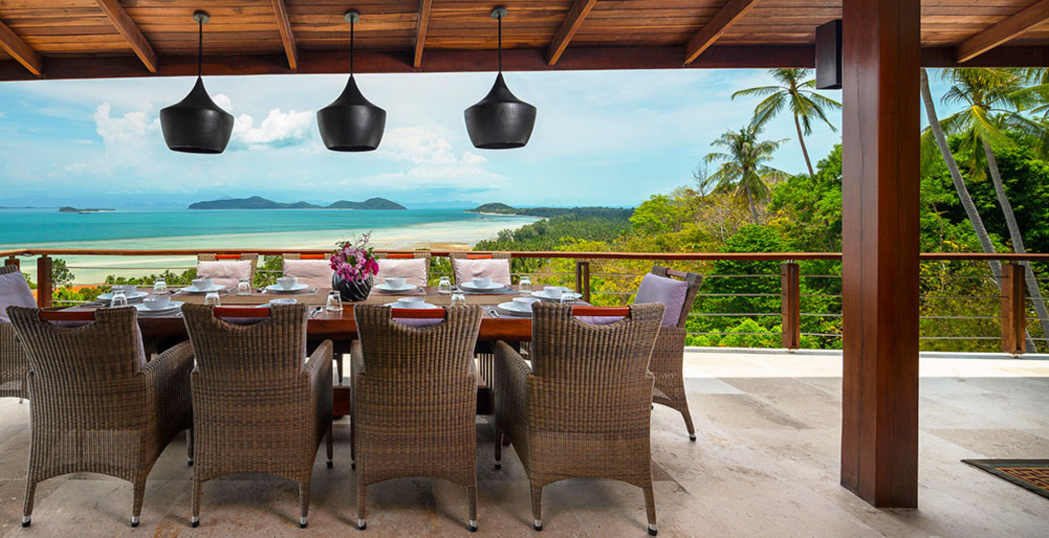 Sie und Ihre Familie werden diese Luxusvilla mit Personal und Privatkoch lieben, Koh Samui Villa 1007