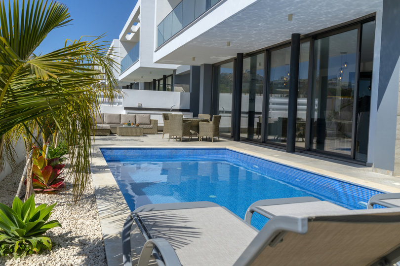Luxuriöse, moderne 3-Bett-Villa in Strandnähe, Protaras Villa 1077, Protaras, Cyprus