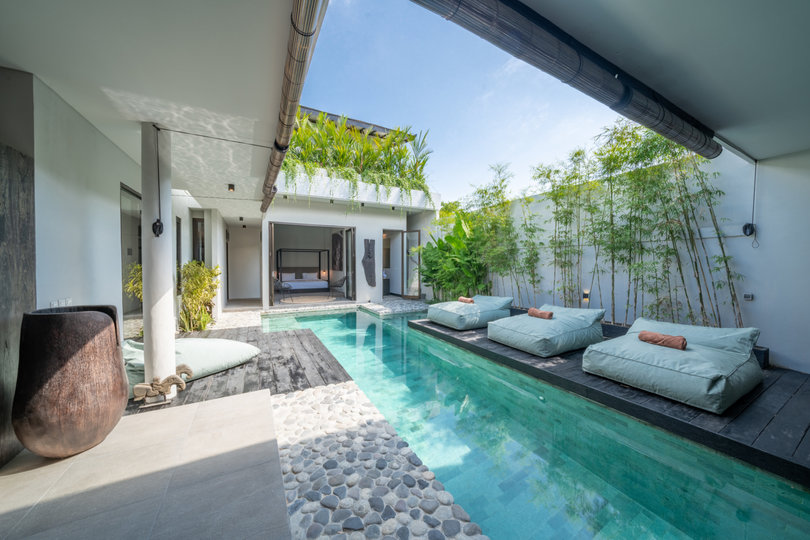Luxuriöse 4-Zimmer-Ferienwohnung in der Nähe von Berawa Beach, Bali Villa 2094