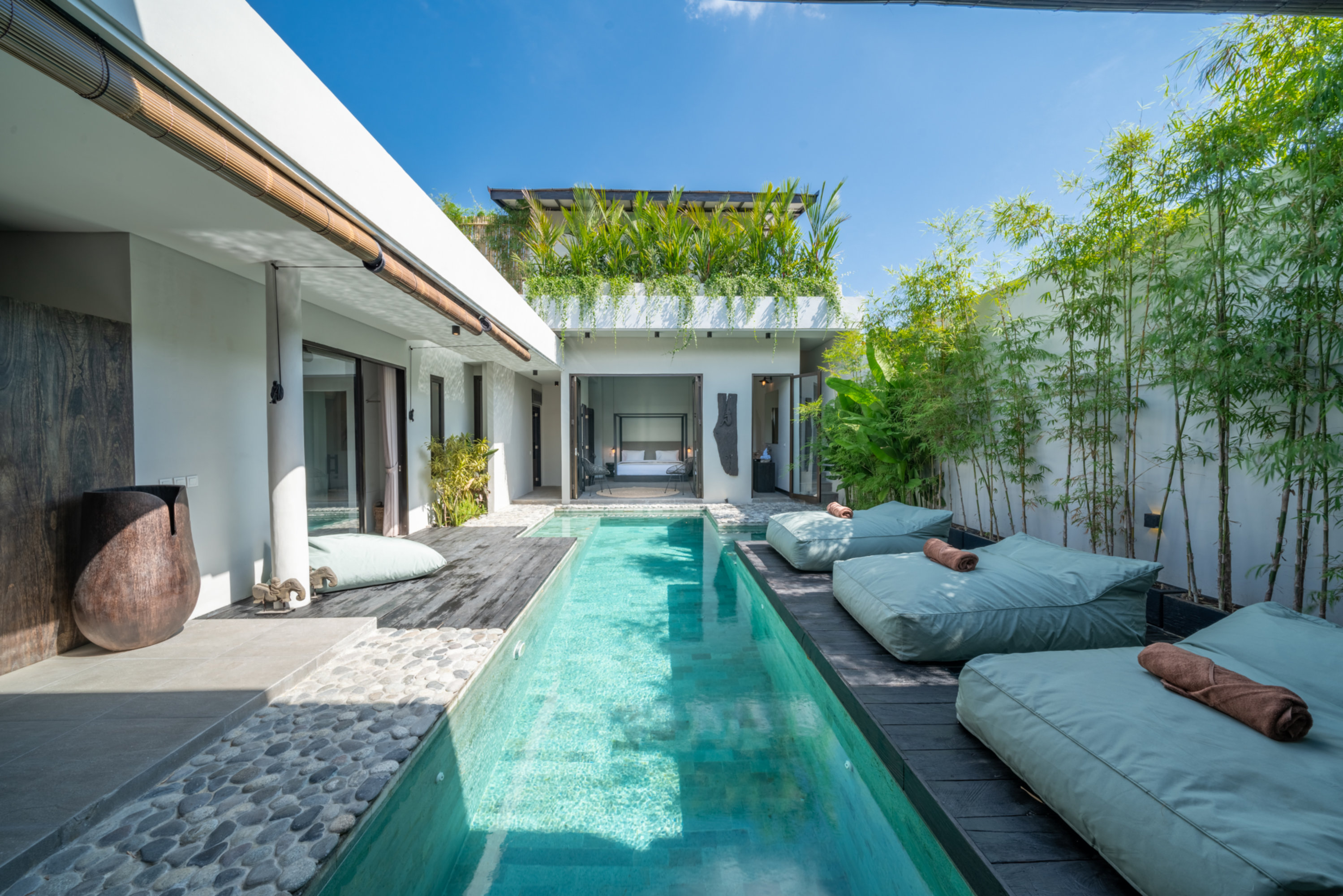 Luxuriöse 4-Zimmer-Ferienwohnung in der Nähe von Berawa Beach, Bali Villa 2094