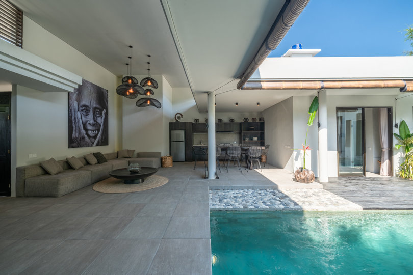 Luxuriöse 4-Zimmer-Ferienwohnung in der Nähe von Berawa Beach, Bali Villa 2094