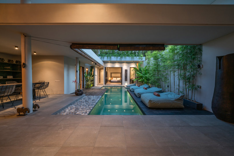 Luxuriöse 4-Zimmer-Ferienwohnung in der Nähe von Berawa Beach, Bali Villa 2094