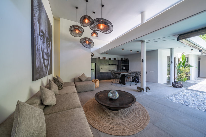 Luxuriöse 4-Zimmer-Ferienwohnung in der Nähe von Berawa Beach, Bali Villa 2094