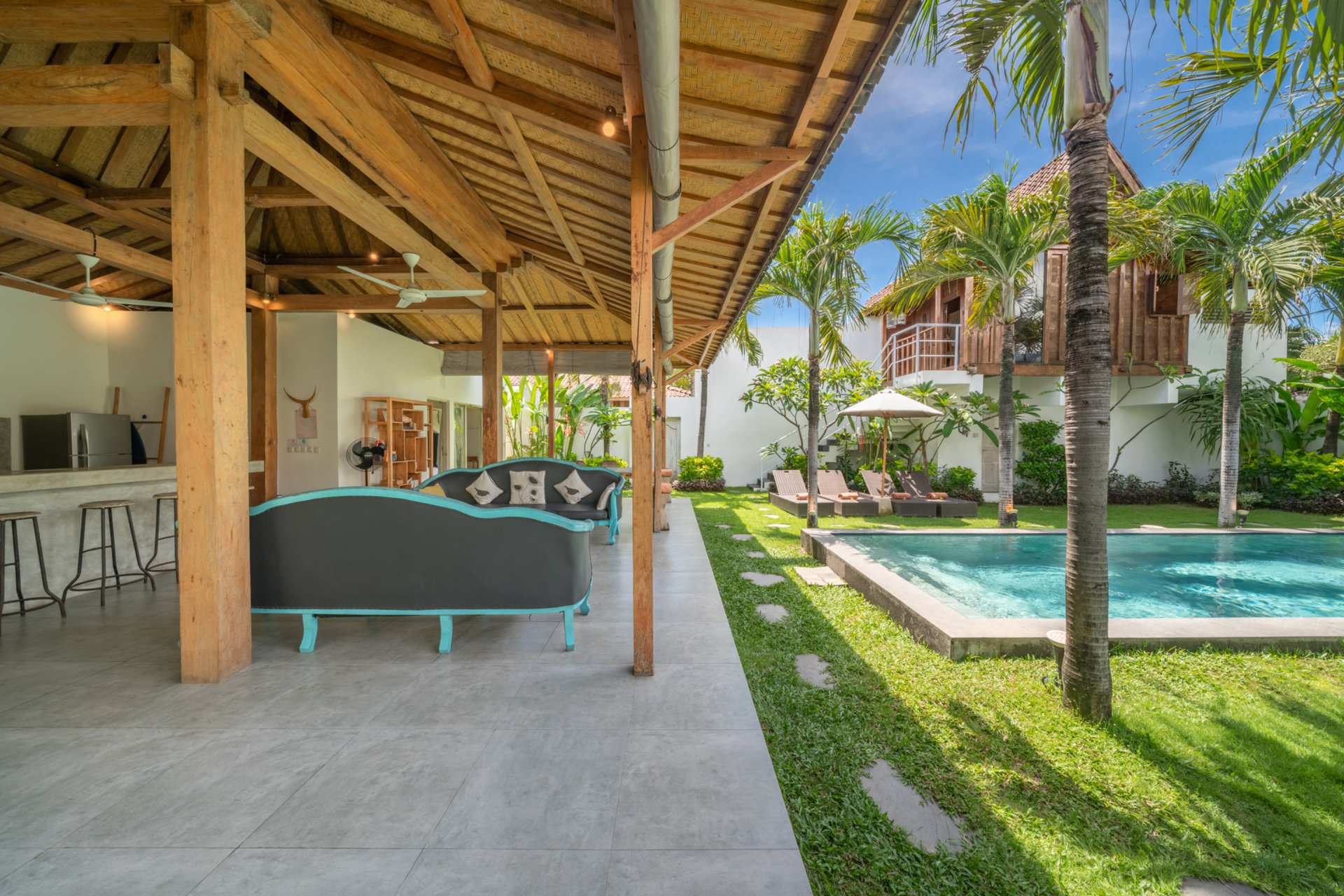 Die ultimative 5-Sterne-Ferienvilla in Kabupaten Badung mit privatem Pool und vollem Personal, Bali Villa 2099