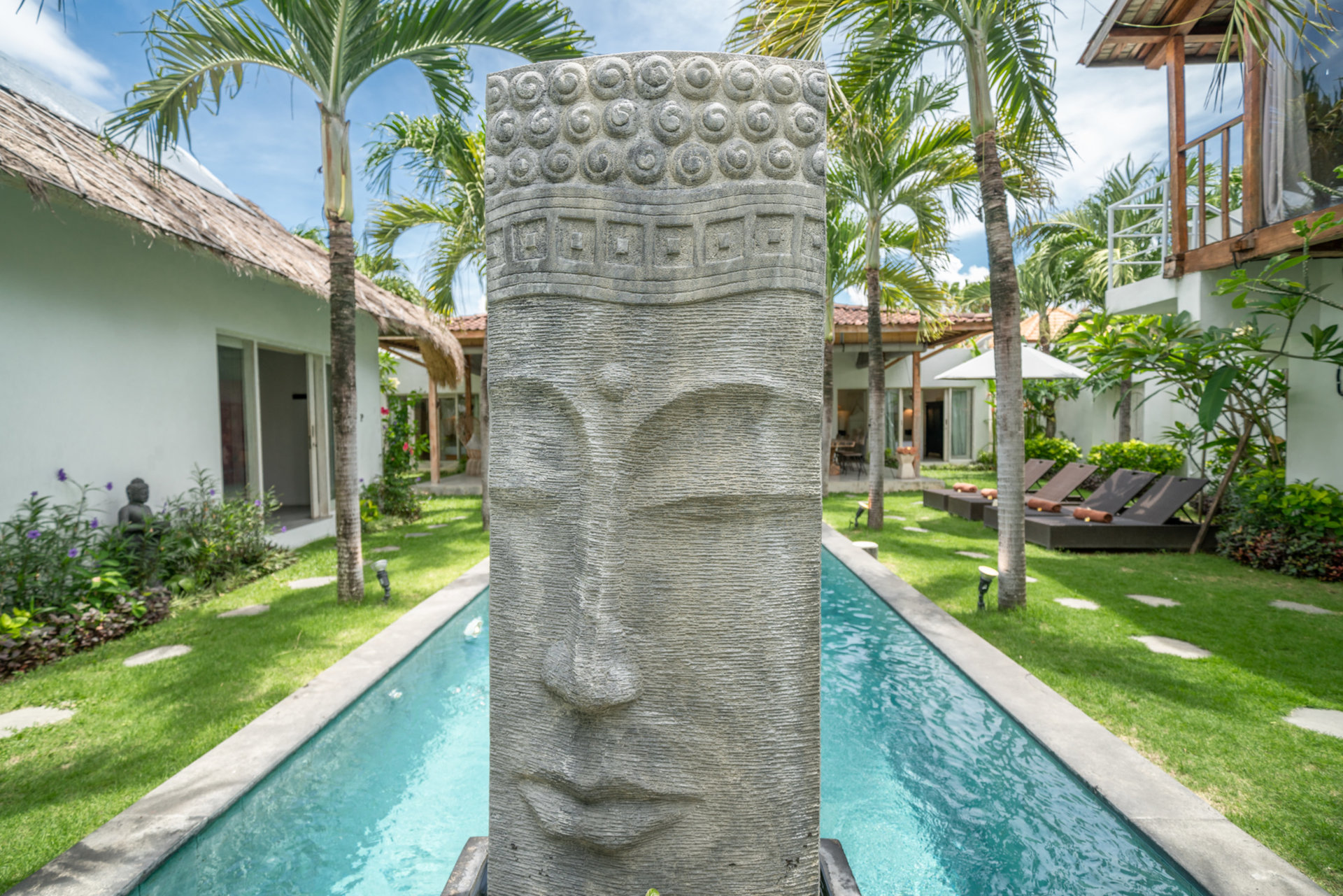 Die ultimative 5-Sterne-Ferienvilla in Kabupaten Badung mit privatem Pool und vollem Personal, Bali Villa 2099