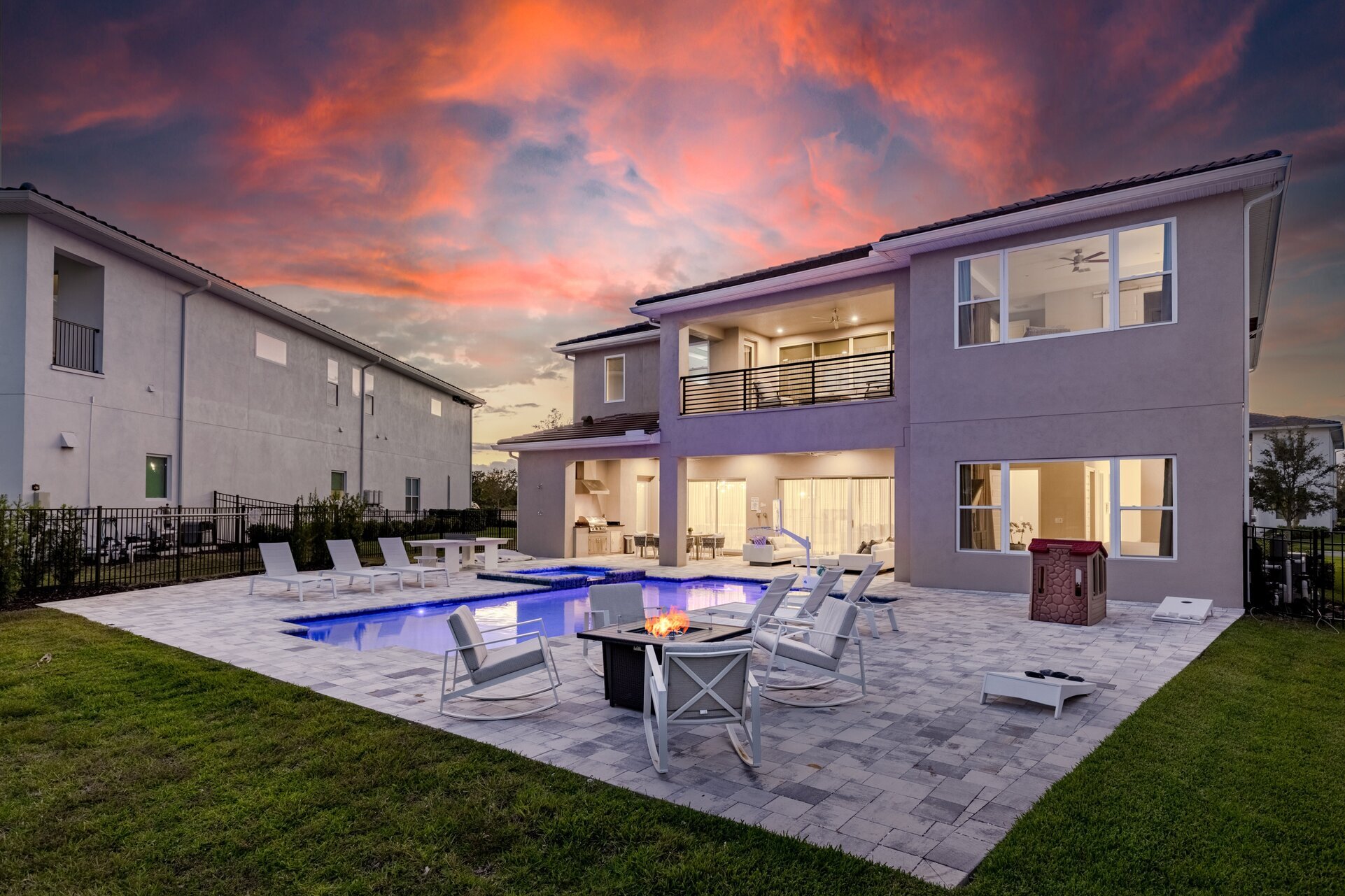 Das perfekte Herrenhaus mit einem wunderschönen privaten Pool, Orlando Mansion 5590