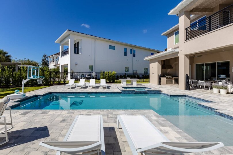 Das perfekte Herrenhaus mit einem wunderschönen privaten Pool, Orlando Mansion 5590