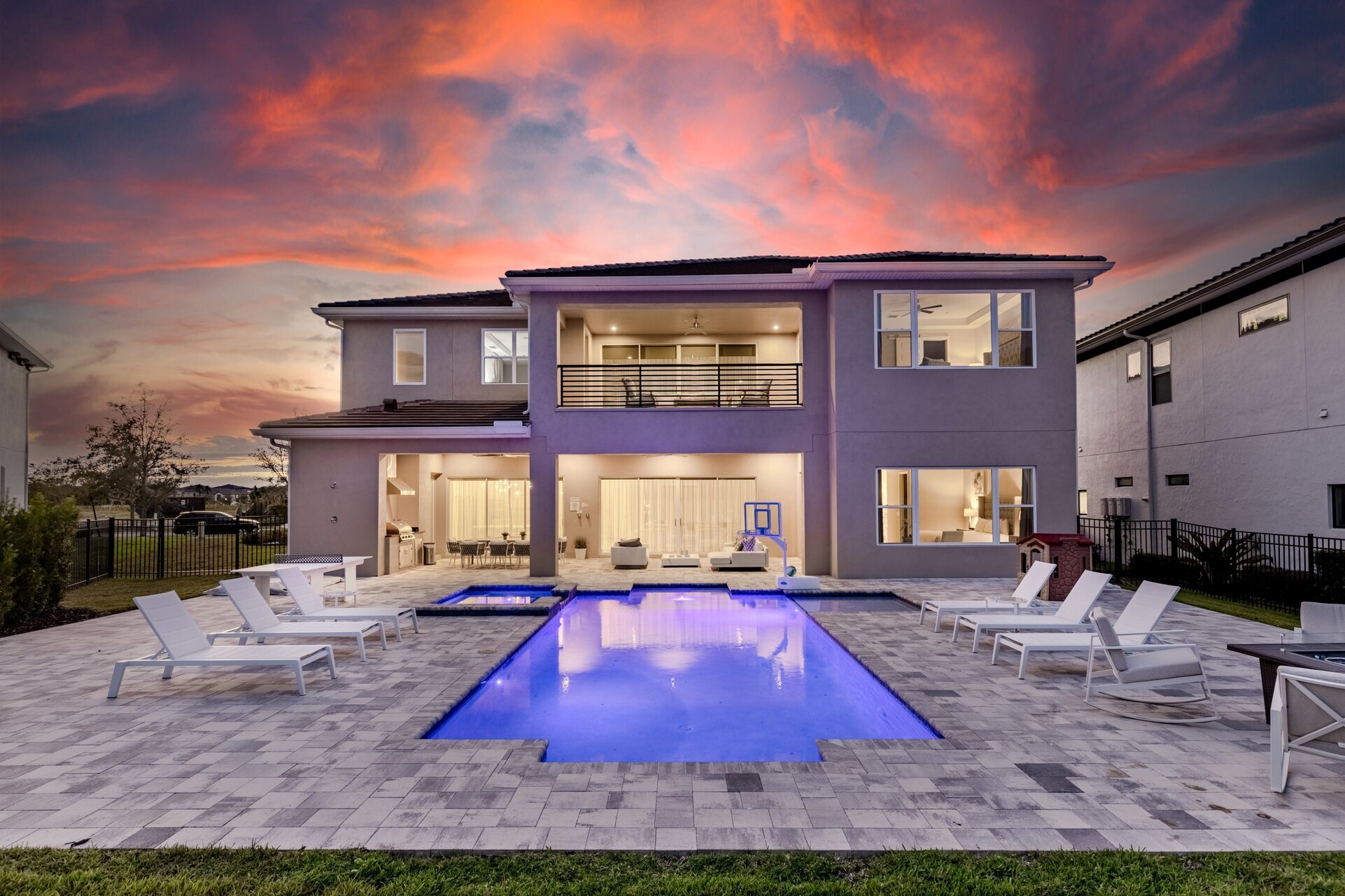 Das perfekte Herrenhaus mit einem wunderschönen privaten Pool, Orlando Mansion 5590