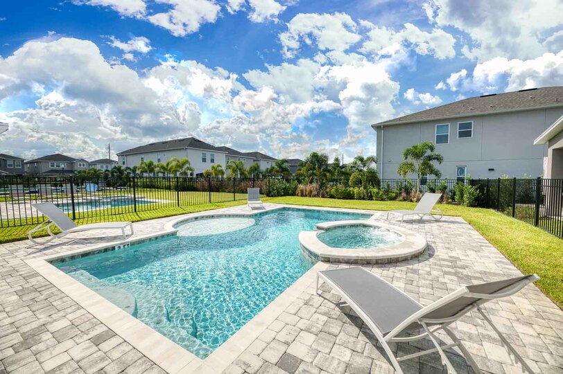 Perfekte Villa mit 5 Schlafzimmern im Encore Resort at Reunion, Orlando Villa 5595, Kissimmee, United States