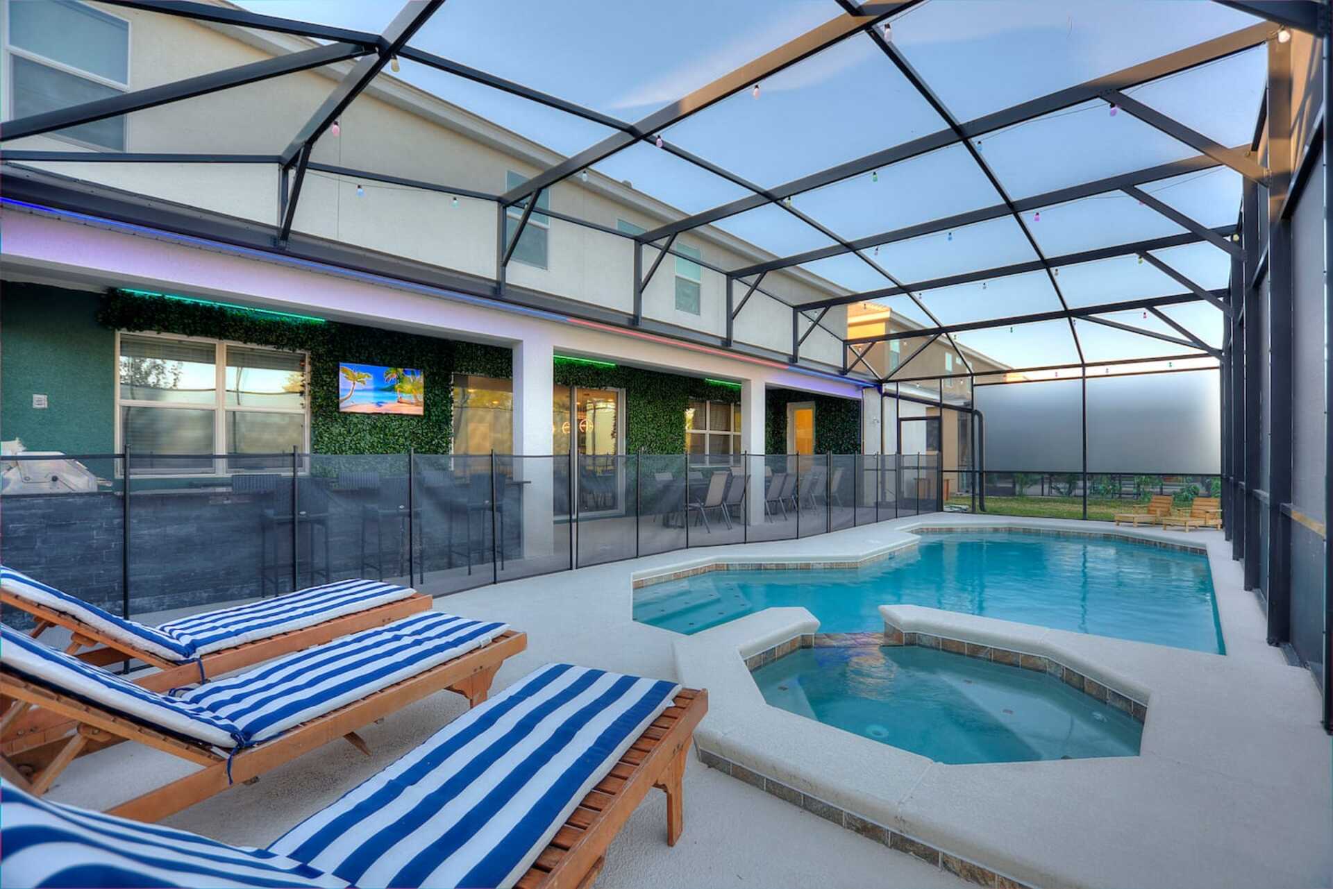 Luxuriöse Themenvillen mit 15 Schlafzimmern in Orlando, Villa 5718