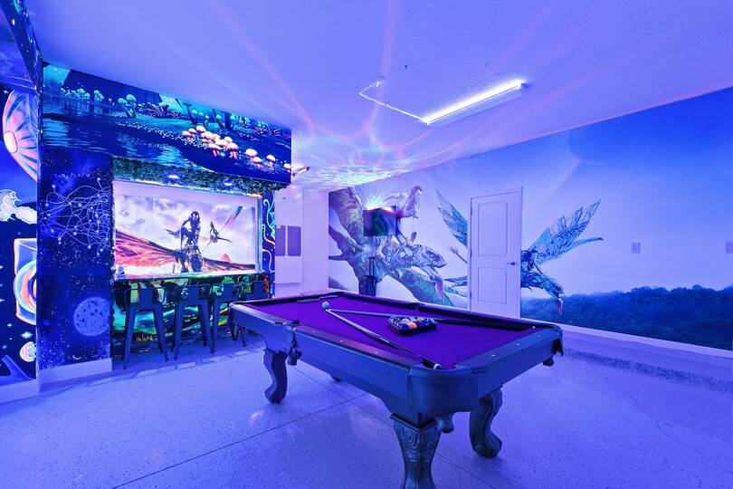Luxuriöse Themenvillen mit 15 Schlafzimmern in Orlando, Villa 5718