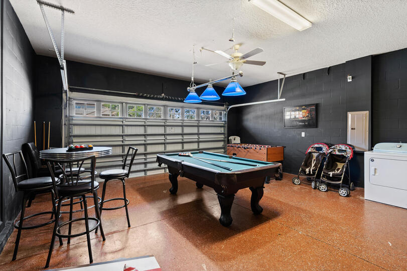 Game Room Pool Table Foosball