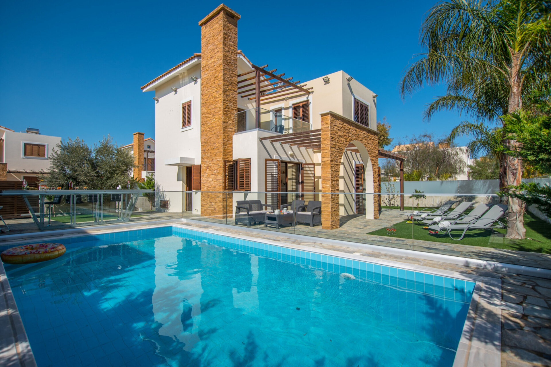Schöne Ferienvilla nur wenige Minuten von den Stränden entfernt, Famagusta Villa 1021