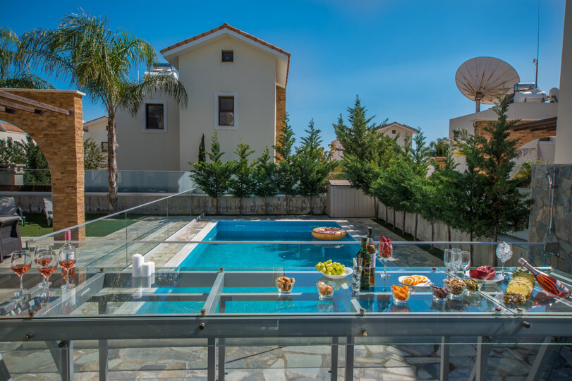 Schöne Ferienvilla nur wenige Minuten von den Stränden entfernt, Famagusta Villa 1021