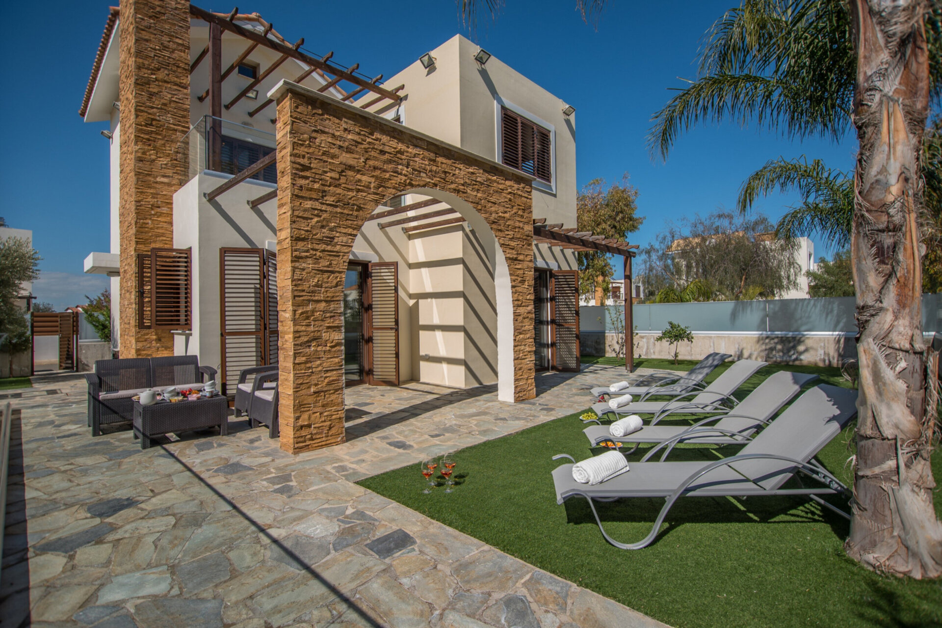 Schöne Ferienvilla nur wenige Minuten von den Stränden entfernt, Famagusta Villa 1021