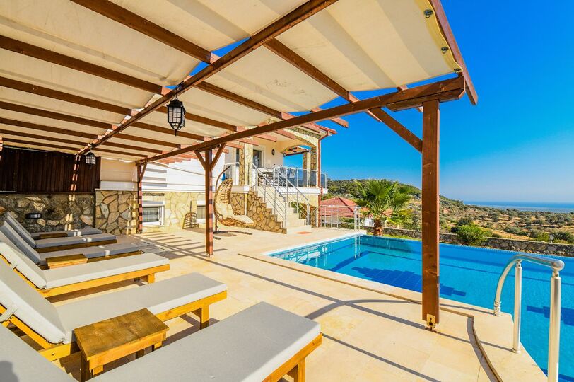 Exclusive 3  Bedroom Villa Overlooking Patara Beach, Fethiye Villa 1049