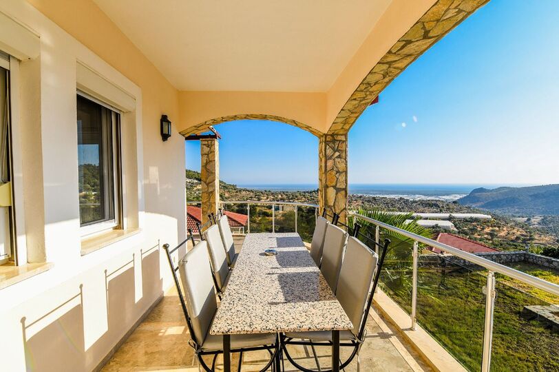Exclusive 3  Bedroom Villa Overlooking Patara Beach, Fethiye Villa 1049