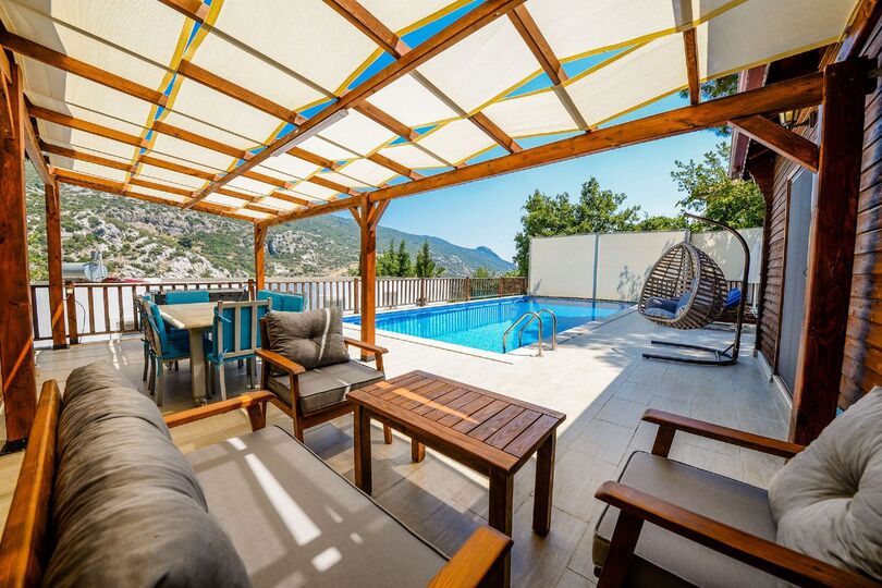 Exklusive Villa mit atemberaubender Aussicht, Kalkan Villa 1070