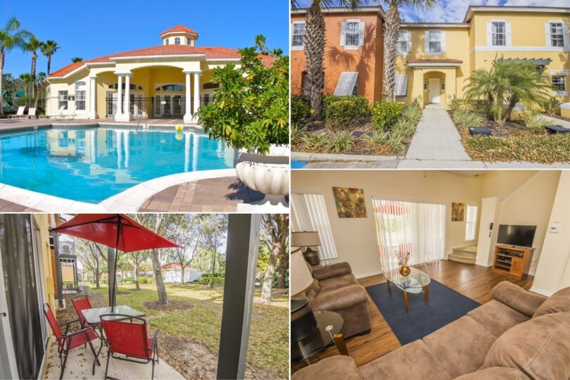 Exklusives Ferienreihenhaus im Emerald Island Resort, nur wenige Minuten von Disney, Florida Townhouse 4002 entfernt, Kissimmee, United States